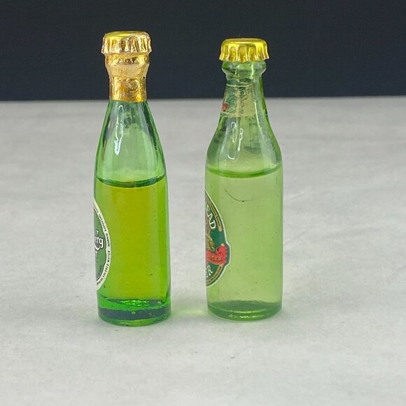 Vintage Carlsberg Beer and Moosehead Beer  3" Bottle Lot of 2 - Picture 4 of 11